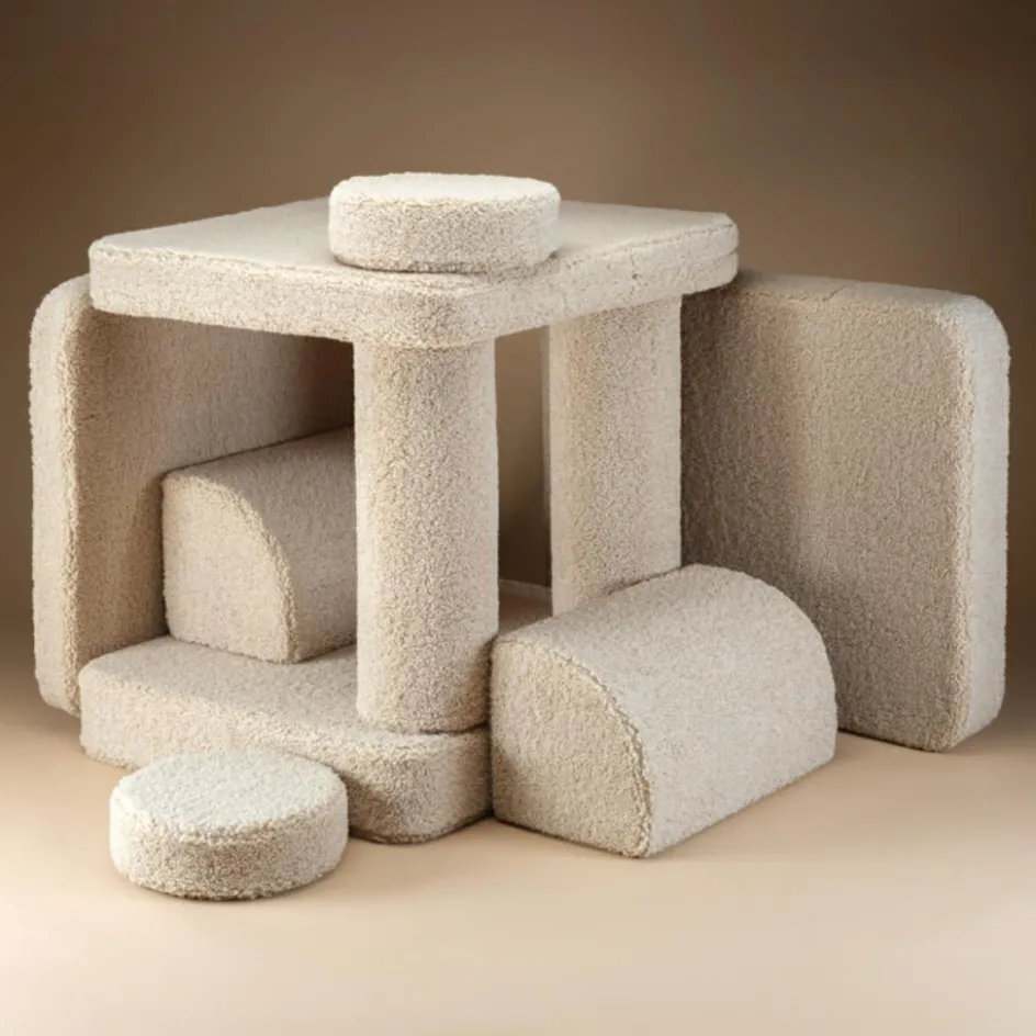 Canapé modulable Settee Biscuit molletonné|Wigiwama New