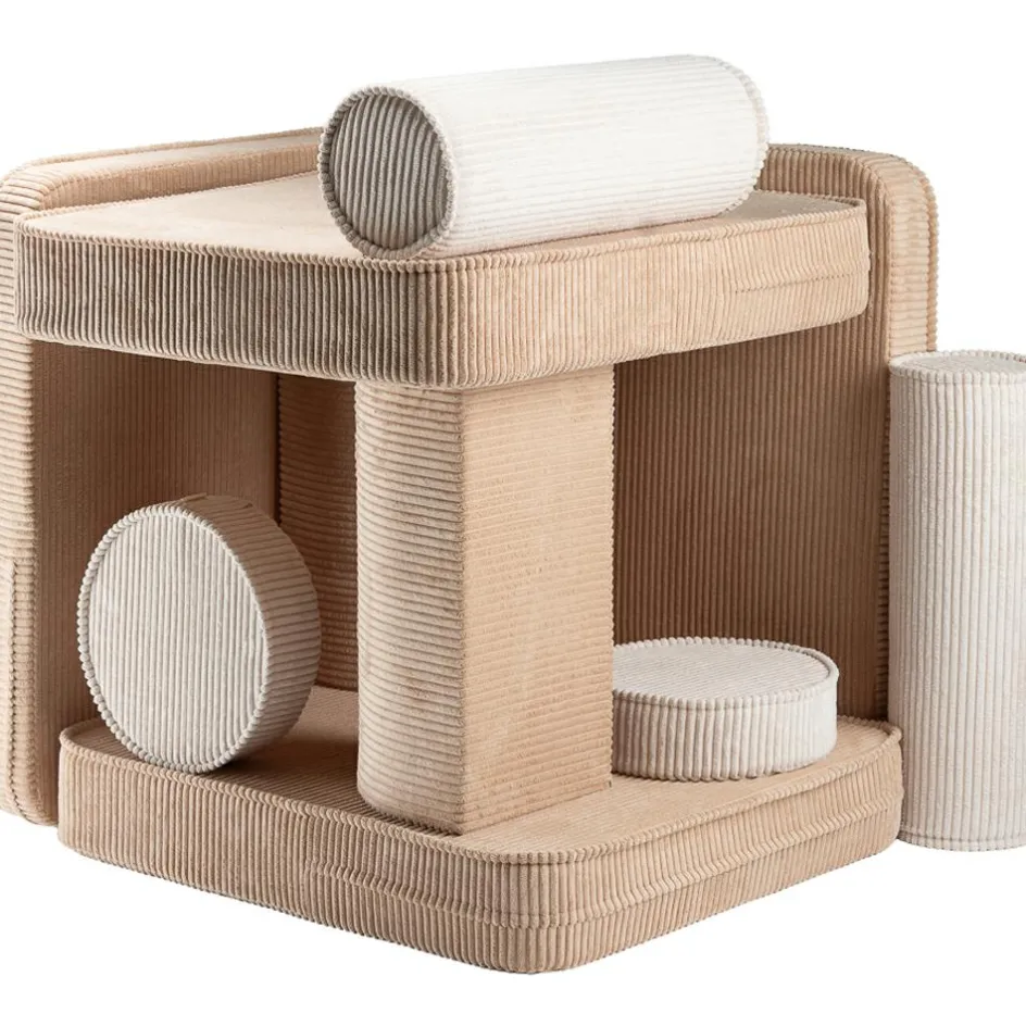 Canapé modulable Settee Brown Sugar velours côtelé|Wigiwama Discount