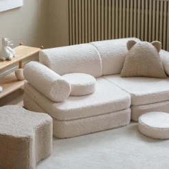 Discount Wigiwama Canapé modulable Settee Cream White molletonné