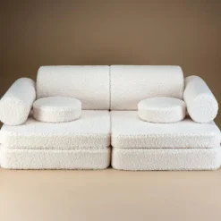 Discount Wigiwama Canapé modulable Settee Cream White molletonné