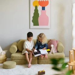 Canapé modulable Settee Matcha molletonné|Wigiwama Online