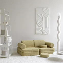 Canapé modulable Settee Matcha molletonné|Wigiwama Online