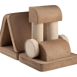 Canapé modulable Settee Toffee velours côtelé|Wigiwama Sale