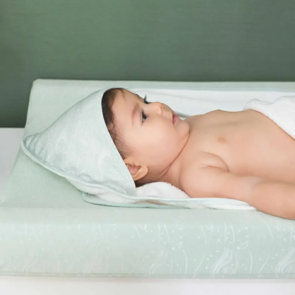 Cape de bain + gant Au large de Nova (70 x 70 cm)|Trois Kilos Sept Discount