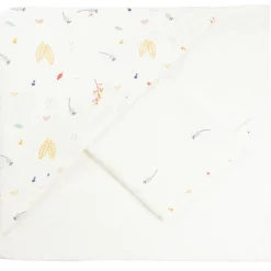 Best Trois Kilos Sept Cape de bain + gant Cache-cache en forêt (70 x 70 cm)