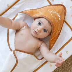 Cape de bain + gant Diplododo (70 x 70 cm)|Trois Kilos Sept Outlet