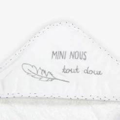 Sale Trois Kilos Sept Cape de bain + gant Mini nous tout doux (70 x 70 cm)