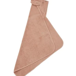 Cape de bain Albert Rabbit rose (70 x 70 cm)|Liewood New