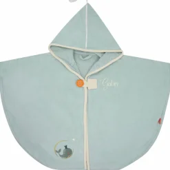 Sale L'oiseau bateau Cape de bain Baleine Lagon personnalisable (0-5 ans)