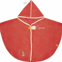 Cape de bain Faon Fraise personnalisable (0-5 ans)|L'oiseau bateau Discount