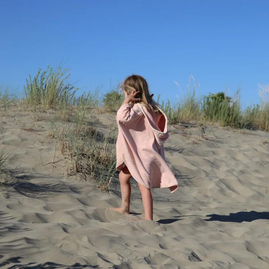 Discount L'oiseau bateau Cape de bain lapin poudré personnalisable (0-5 ans)