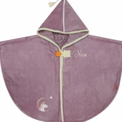 New L'oiseau bateau Cape de bain licorne parme personnalisable (0-5 ans)