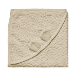 Cape de bain ours amande (80 x 80 cm)|Cam Cam Copenhagen New