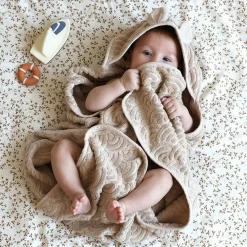 Cape de bain ours amande (80 x 80 cm)|Cam Cam Copenhagen New