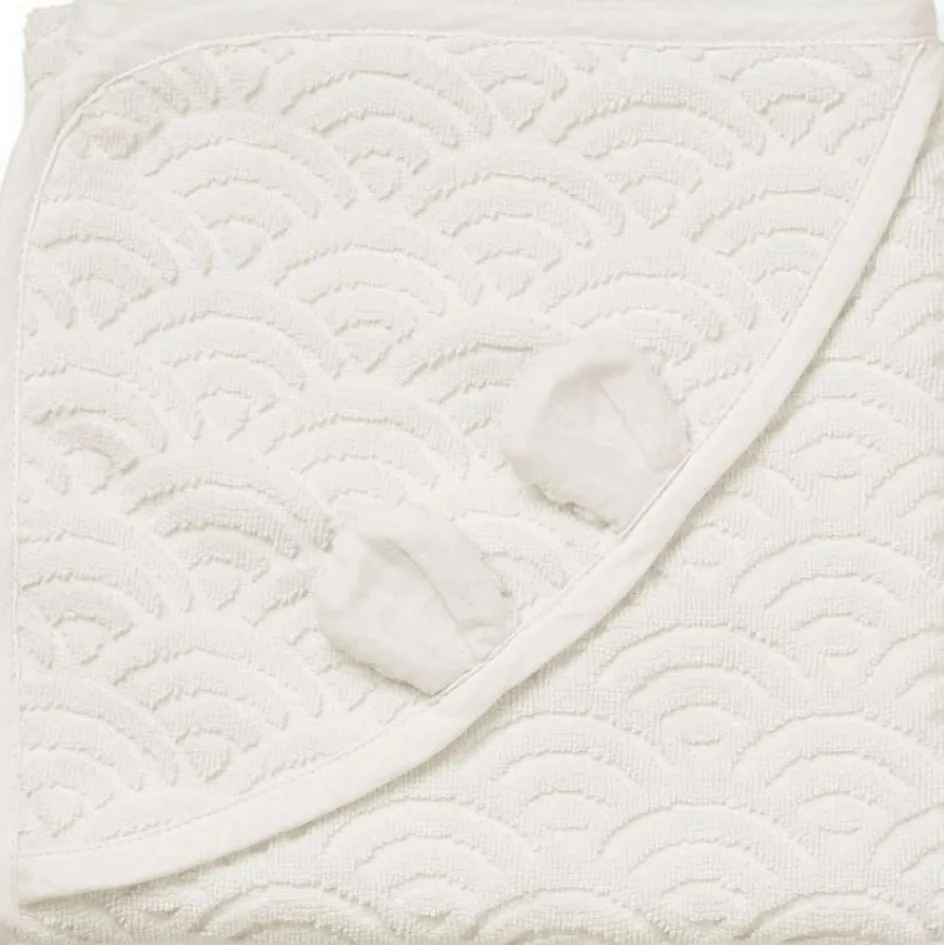 Cape de bain ours écrue (80 x 80 cm)|Cam Cam Copenhagen Clearance