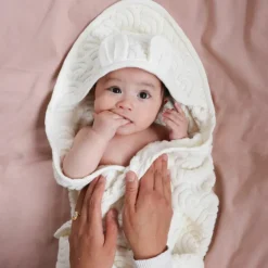 Cape de bain ours écrue (80 x 80 cm)|Cam Cam Copenhagen Clearance