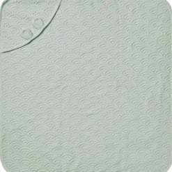 Cam Cam Copenhagen Cape de bain ours vert sauge (80 x 80 cm)