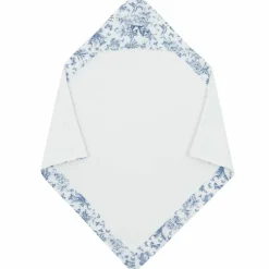 Cape de bain Toile de Jouy bleu|Tartine et Chocolat New