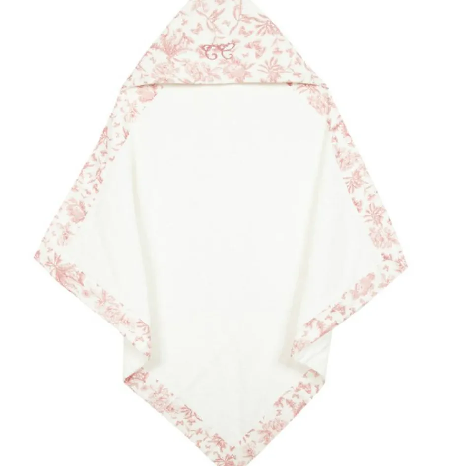 Cape de bain Toile de Jouy (70 x 70 cm)|Tartine et Chocolat Outlet