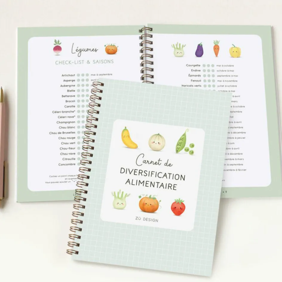 Clearance Zü Carnet de diversification alimentaire