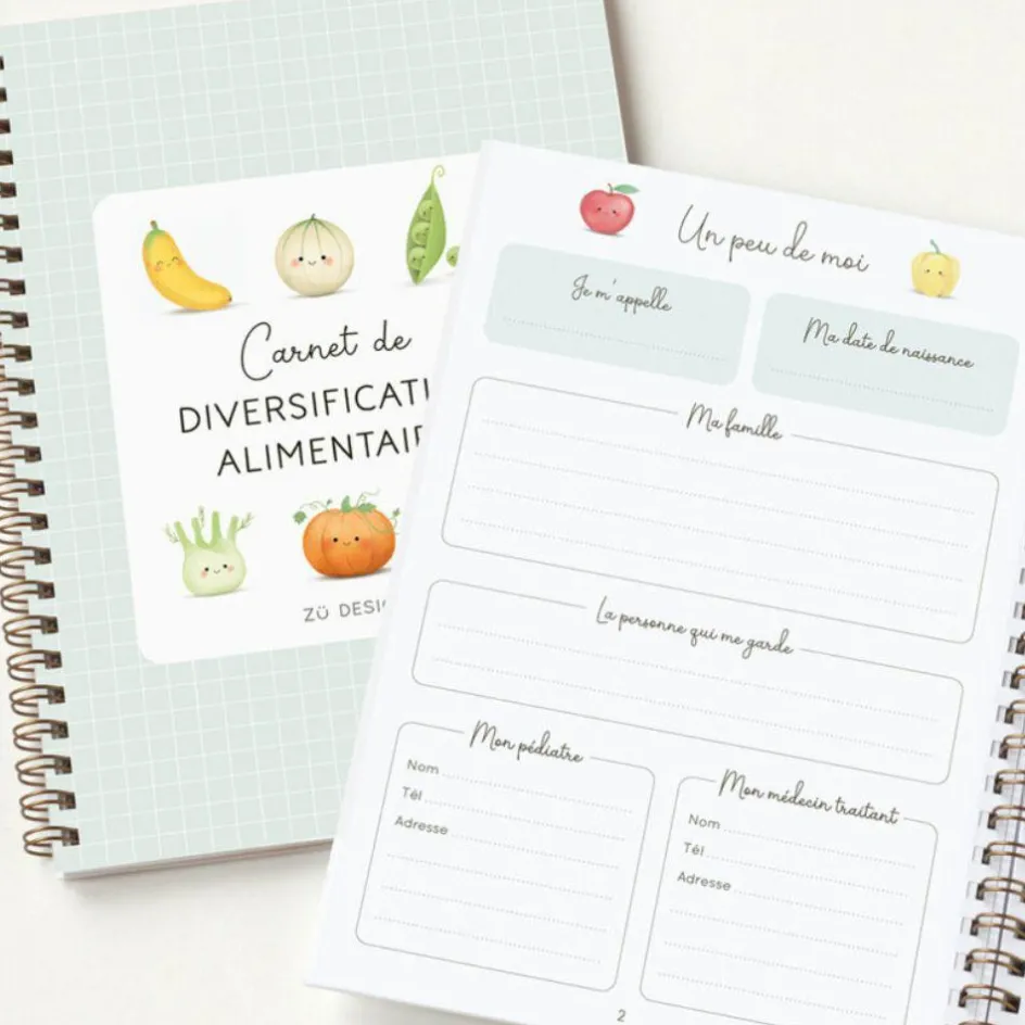 Clearance Zü Carnet de diversification alimentaire