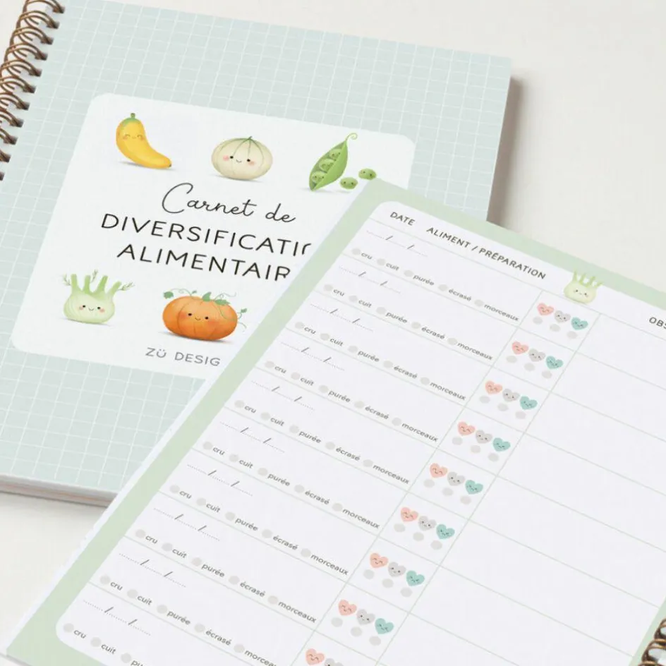 Clearance Zü Carnet de diversification alimentaire