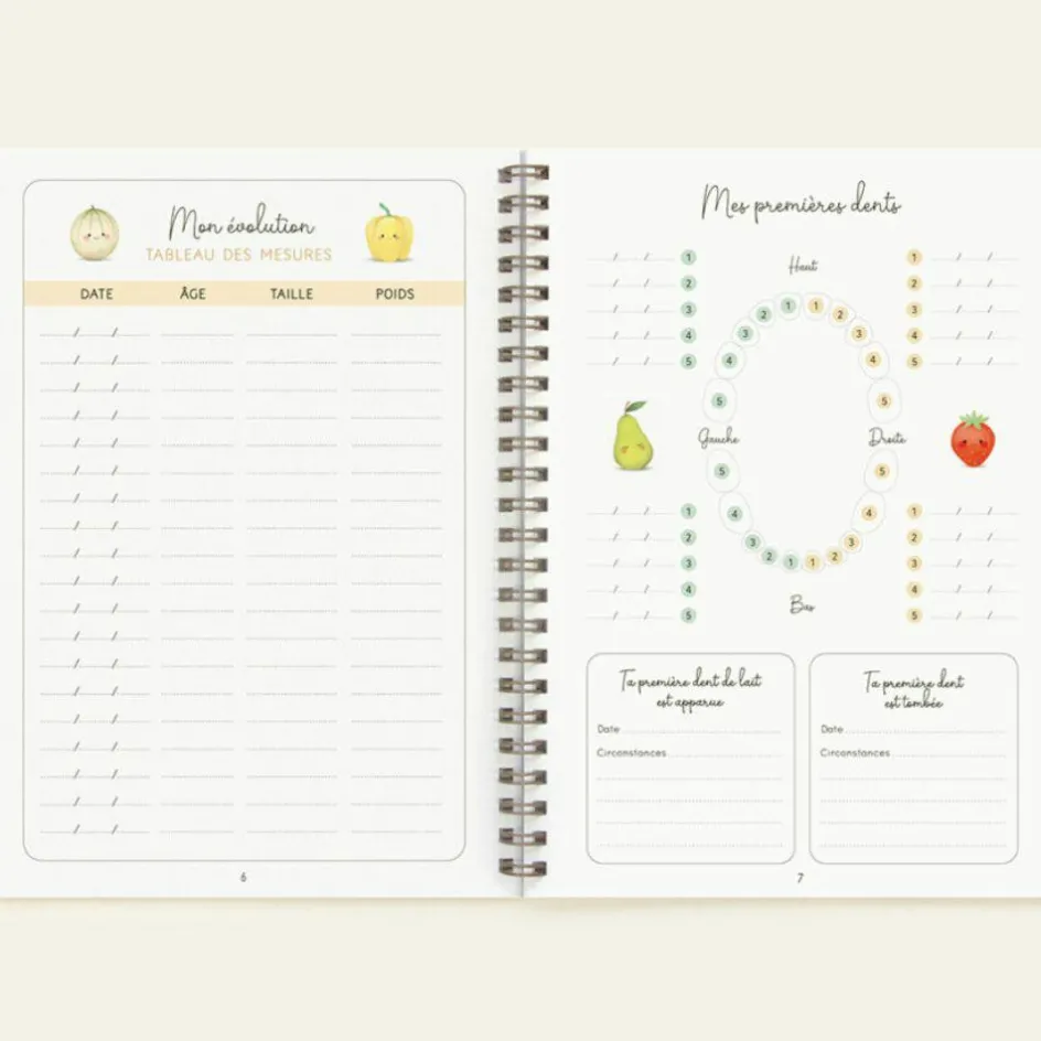 Clearance Zü Carnet de diversification alimentaire