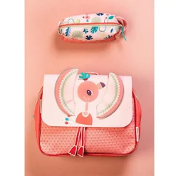 Cartable A4 maternelle Anaïs le flamant rose|Lilliputiens Online