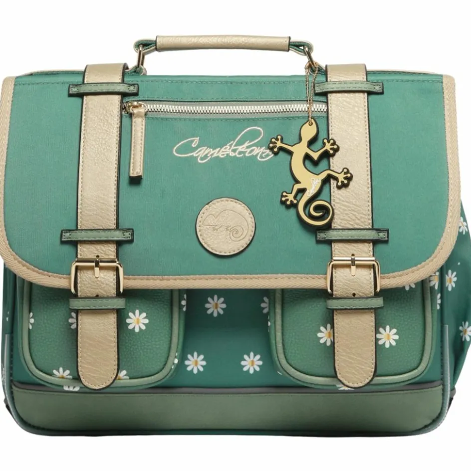 Cartable A4 maternelle Green Marguerite (35 cm)|Caméléon Hot