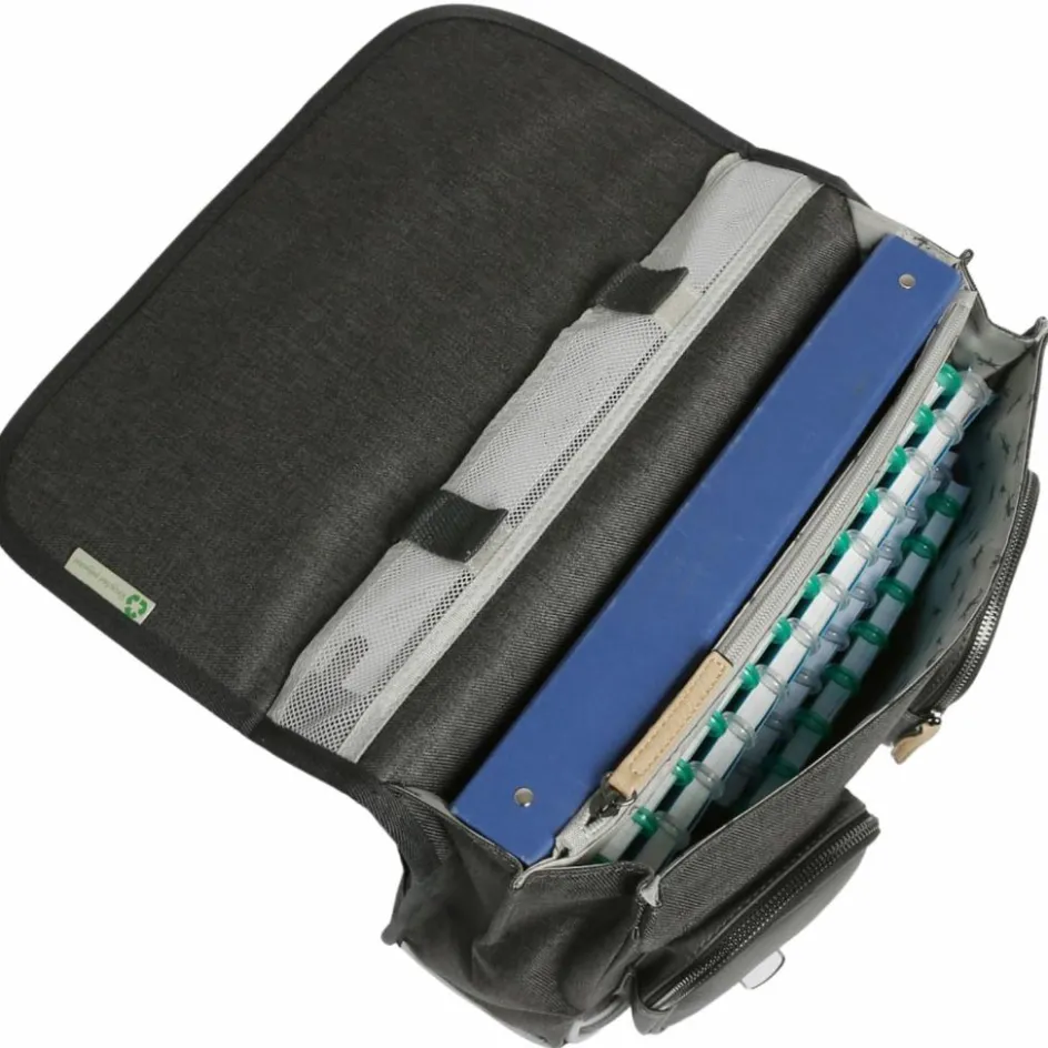 Cartable A4 maternelle Grey Badges (35 cm)|Caméléon Sale