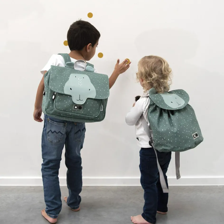 Cartable A4 maternelle hippopotame Mr. Hippo|Trixie Online