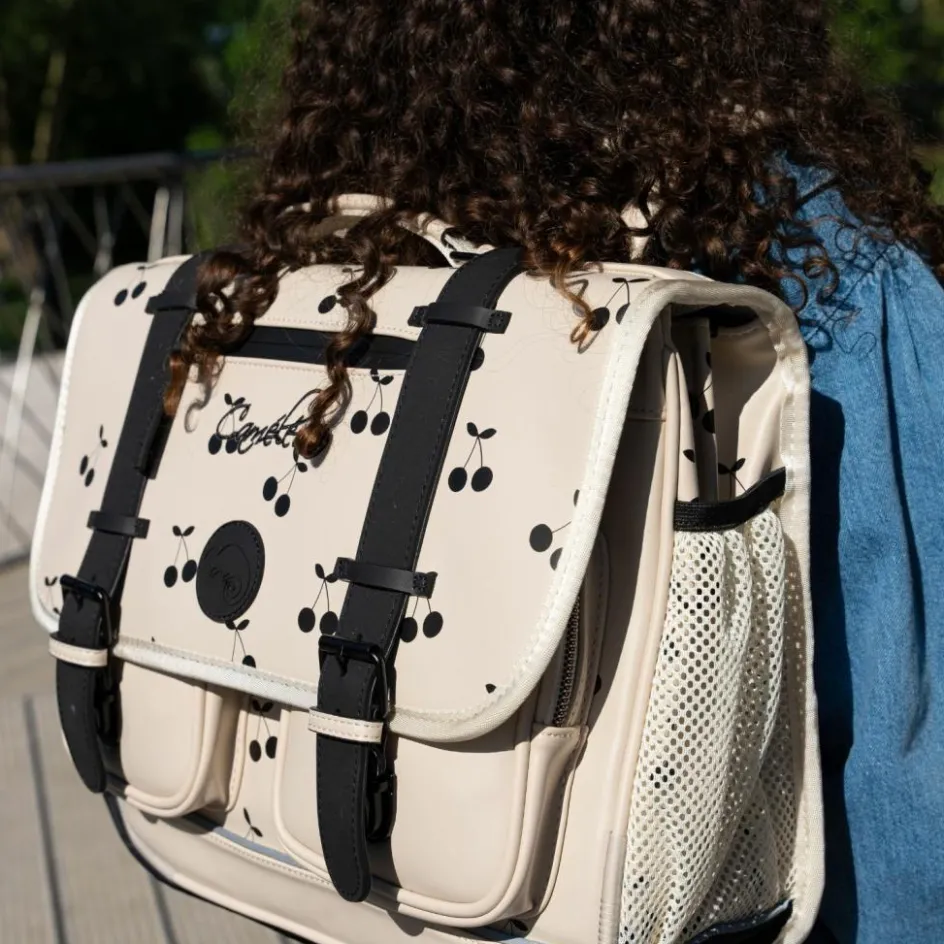 Online Caméléon Cartable A4 primaire Beige Cherry (38 cm)