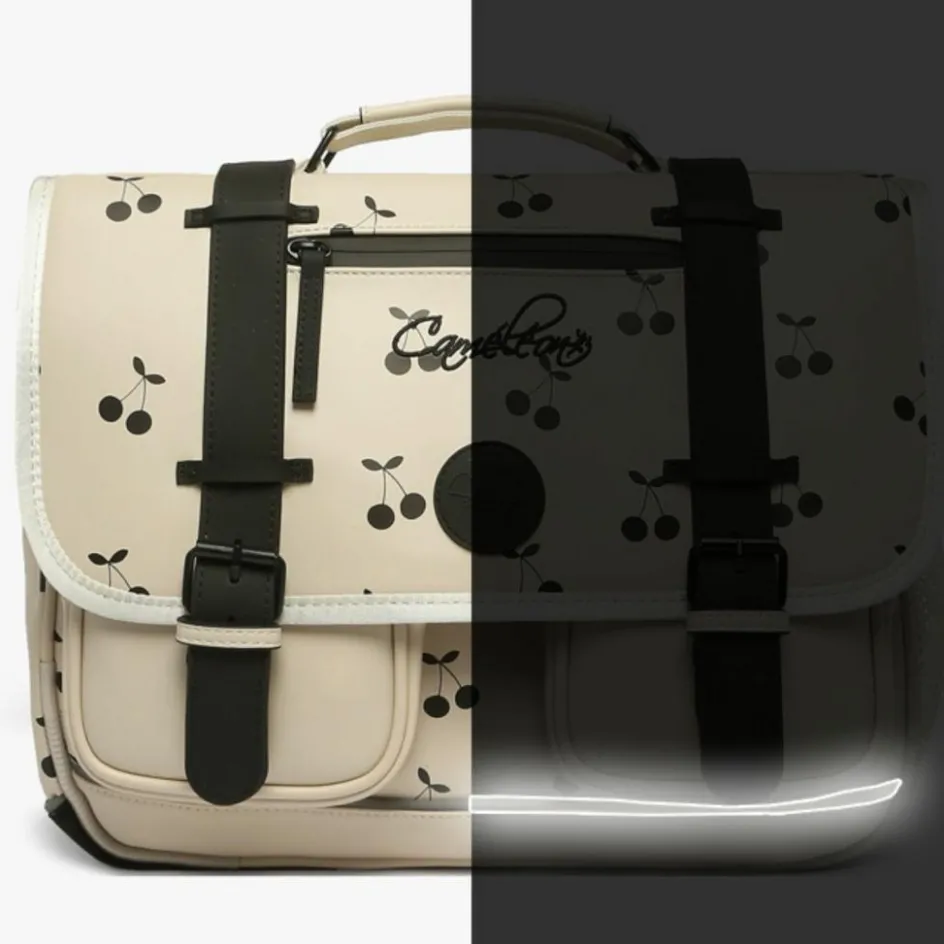 Online Caméléon Cartable A4 primaire Beige Cherry (38 cm)