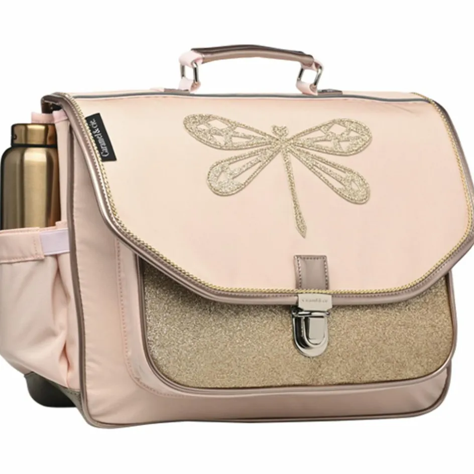 Cartable A4 primaire Pink Dragonfly (38 cm)|Caramel & Cie Outlet