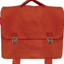 Cartable maternelle 33 cm terracotta (personnalisable)|Les Griottes Clearance