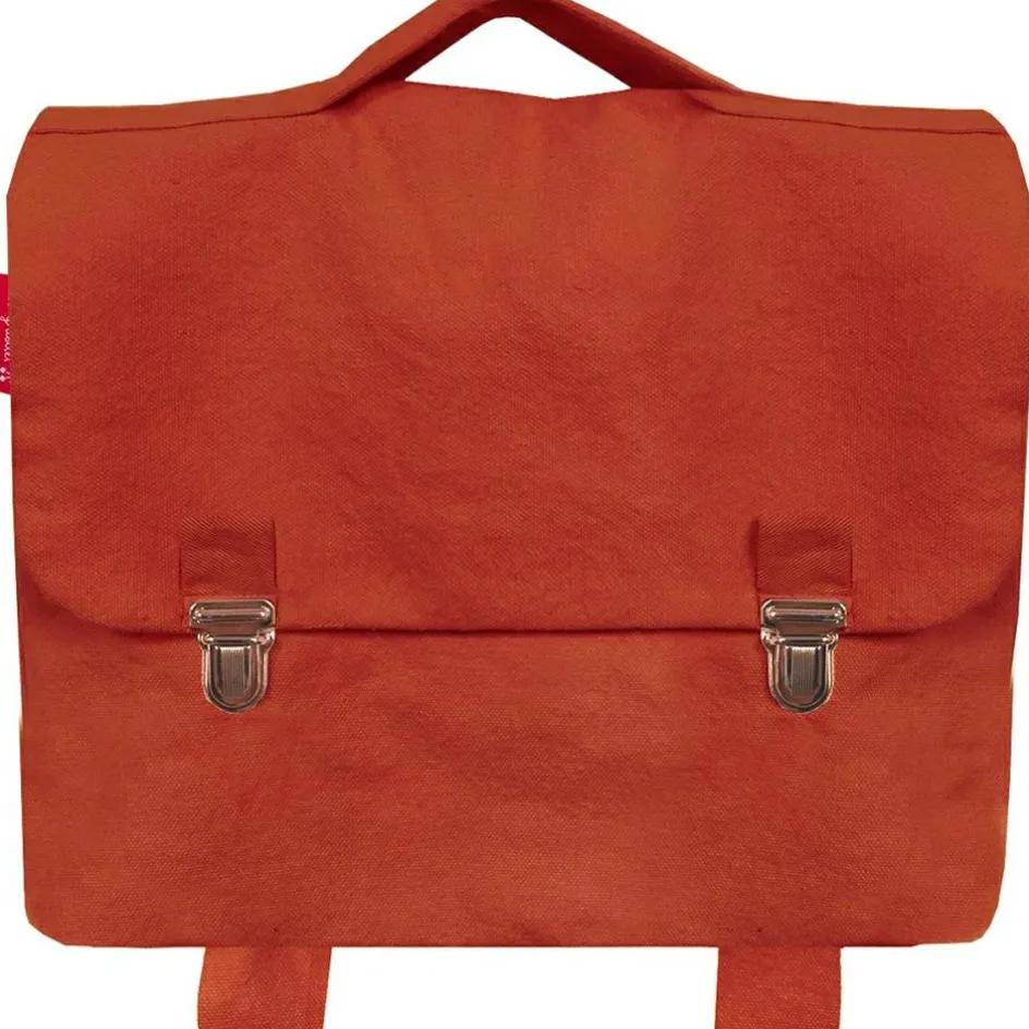 Cartable maternelle 33 cm terracotta (personnalisable)|Les Griottes Clearance