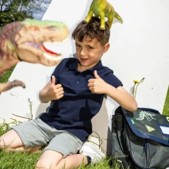 New Tann's Cartable primaire Les Fantaisies Timothée Kaki (38 cm)