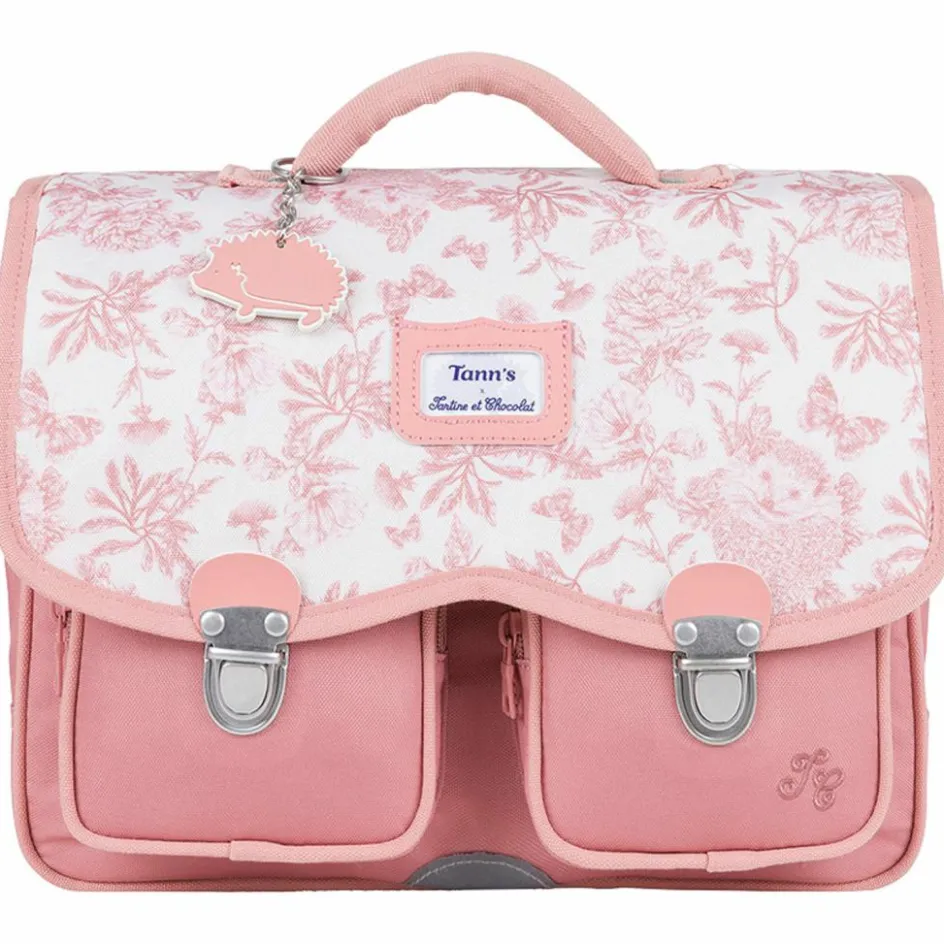 Cartable x Tartine et Chocolat Toile de Jouy Terracotta (33 cm)|Tann's Sale