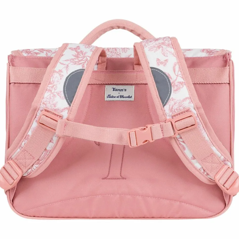 Cartable x Tartine et Chocolat Toile de Jouy Terracotta (33 cm)|Tann's Sale