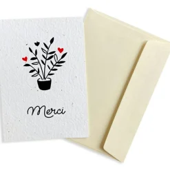 Carte à planter A5 Merci|Les Griottes Clearance