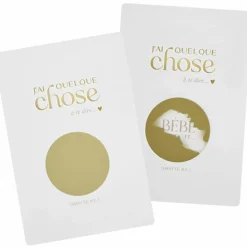 Carte annonce à gratter Bébé en route|Zakuw Sale