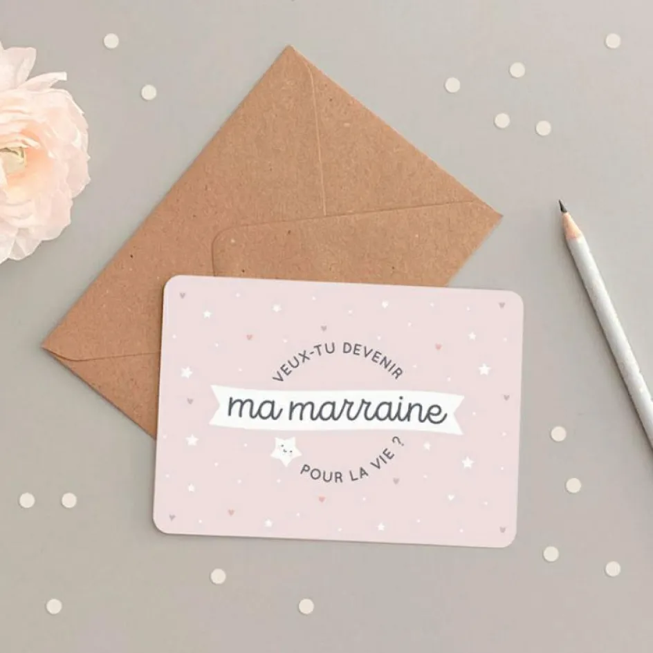 Online Zü Carte demande Veux-tu devenir ma marraine