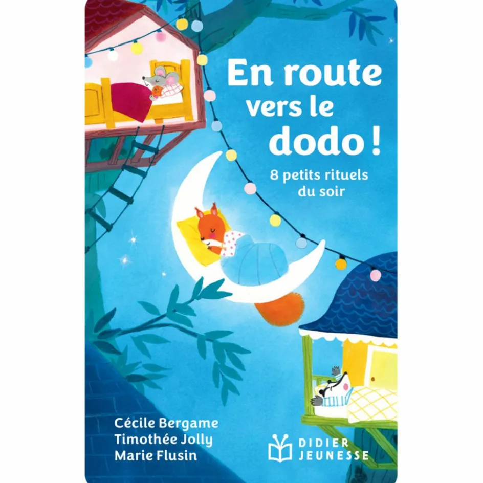 Carte En route vers le dodo, 8 petits rituels du soir|Yoto
