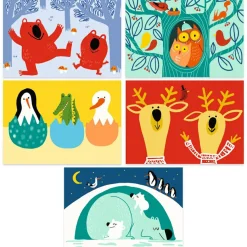 Cartes à gratter pour les petits Animaux à découvrir|Djeco