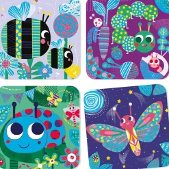 Djeco Cartes à gratter pour les petits Toutes petites bêtes