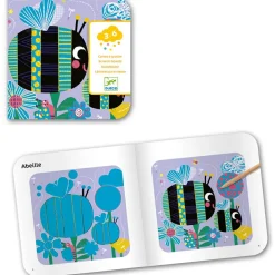 Djeco Cartes à gratter pour les petits Toutes petites bêtes