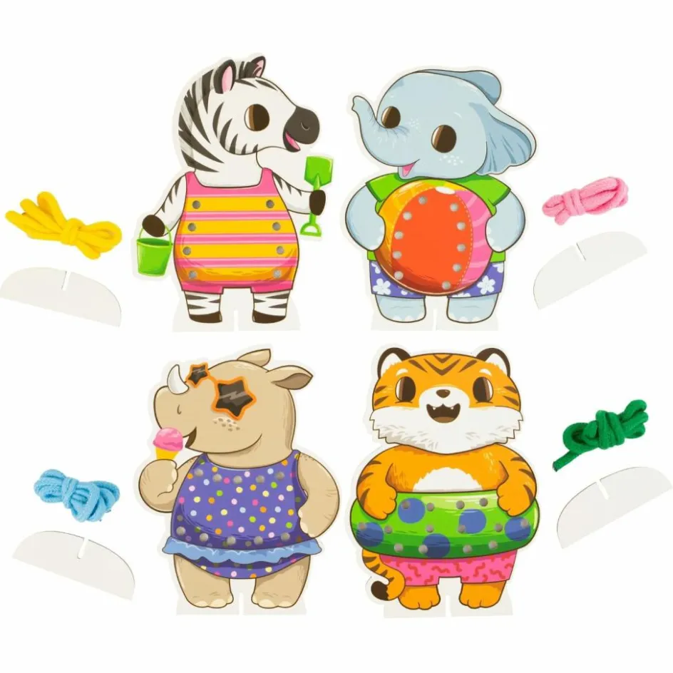 Cartes à lacer fête de la plage|Tiger Tribe Discount