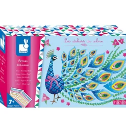 Cartes créatives Strass Bel oiseau Les ateliers du calme|Janod Sale
