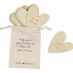 Hot Atelier Wagram Cartes étapes en bois