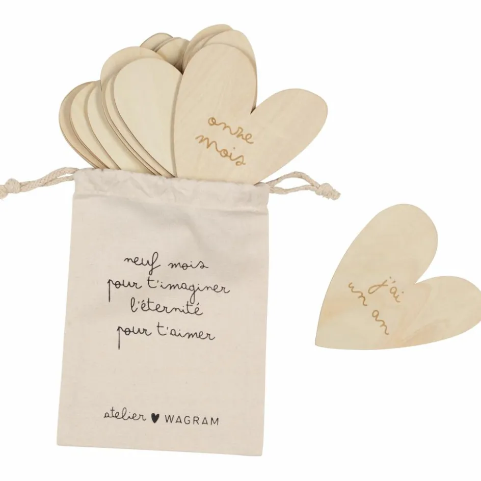 Hot Atelier Wagram Cartes étapes en bois